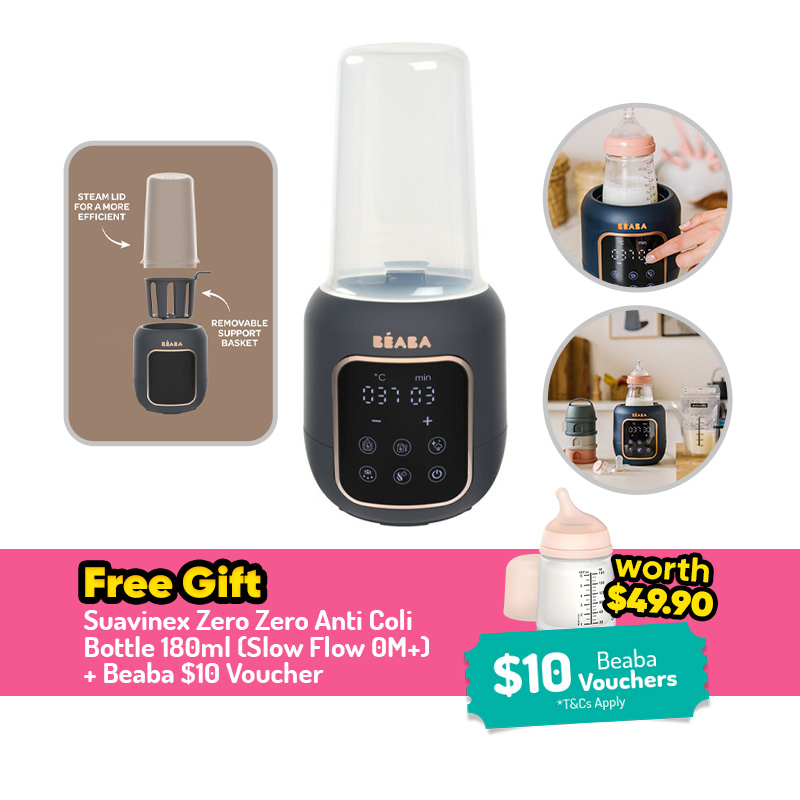 Beaba Multi Milk 5-in-1 Bottle Warmer + FREE GIFT